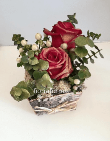 Scatolina con rose